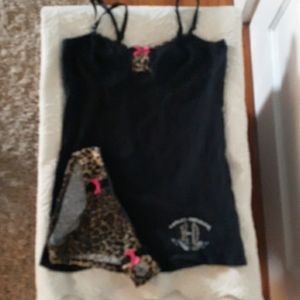 harley DAVIDSON tank and panty